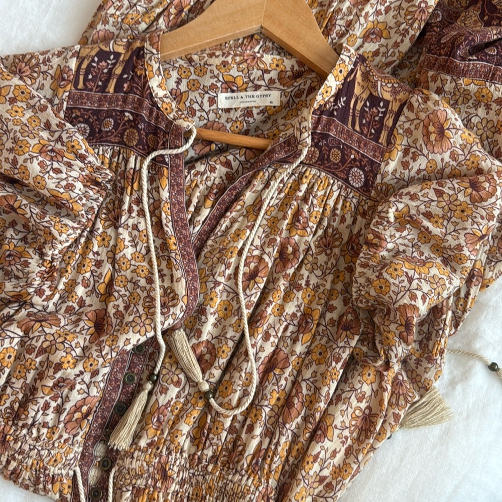 Spell & The Gypsy Sundown Dress Size XS - Picture 8 of 10